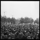 Meeting public à Alger Tous unis pour la construction avec un discours de Ben Bella