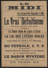 Le "Midi" : le vrai "défaitisme" & Le canon tonne de Locre à Ypres