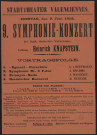 Stadttheater Valenciennes : 9. Symphonie-Konzert