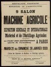 9e salon de la machine agricole