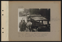 Versailles. Trianon-Palace. Le Maréchal Foch arrivant au comité interallié qui va délibérer sur les conditions de l'armistice