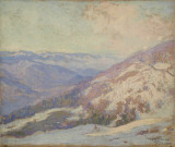 L'Hilsenfirst et la vallée de la Fecht, février 1917