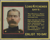 Lord Kitchener says &amp; enlist to-day
