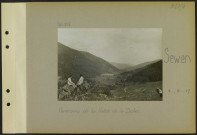 Sewen. Panorama de la vallée de la Doller