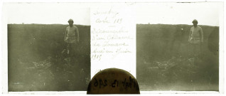 Découverte d'un cadavre de zouave tué en juin 1915