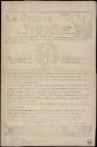 Le canard vadrouilleur (1917 : n°2), Sous-Titre : Organe du 272e Régiment d'infanterie. Journal militaire, indépendant, satirique et mondain, très intermittent