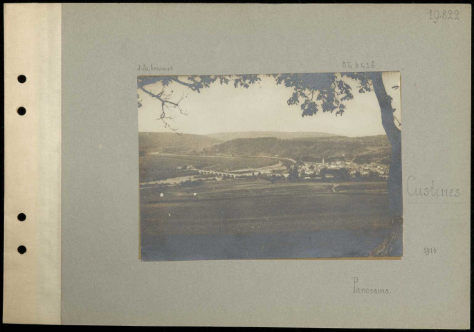 Custines. Panorama