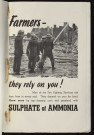 Farmers, they rely on you ! : grow more food with sulphate of ammonia