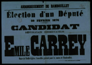 Emile Carrey : candidat républicain conservateur