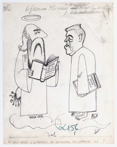 Le fameux Kinsley a été appelé dans l'au-delà : Et vous avez l'intention de continuer vos rapports