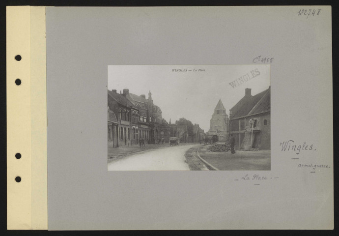 Wingles. La place