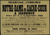 Pélérinage catholique à Notre-Dame du Sacré-Cœur à Issoudun