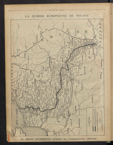 Le Pays de France - Année 1915 - Numéros 33-50