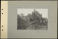 Moussy-sur-Aisne. L'église détruite