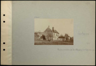 Jaulgonne. Maison incendiée par les Allemands le 3 septembre 1914