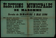 Élections Municipales de Maromme : MM. Blivet Boné