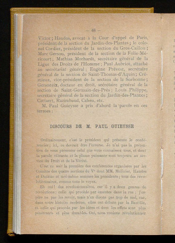 Février 1901 - Bulletin officiel de la Ligue des Droits de l'Homme