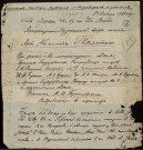 Spectacle, soirée, banquet. Documents divers, dont des lettres de C. Судейкин et А. Толстой… 1921