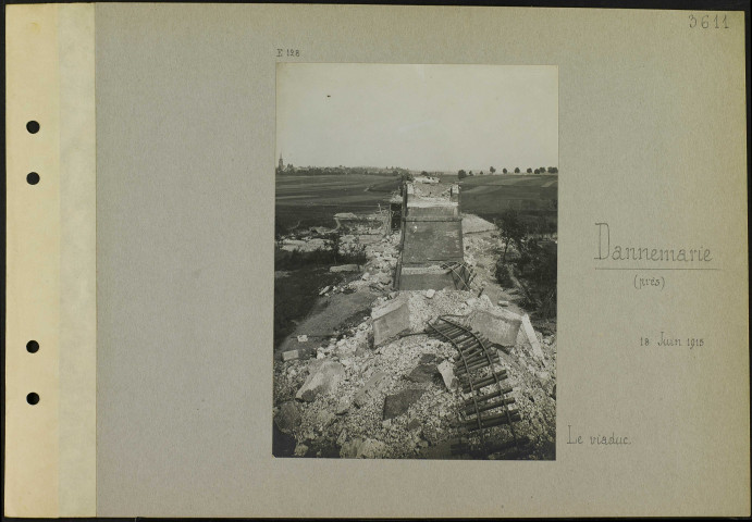 Dannemarie (Près). Le viaduc