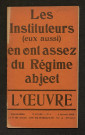 L'Oeuvre - Année 1912 - N°1 au N°51
