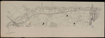 Plan du Nord de Paris