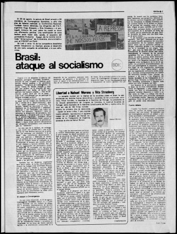 Opción. N° 7, septiembre 1978 Sous-Titre : Boletín mensual de circulación restringida Autre titre : Opción (Buenos Aires)