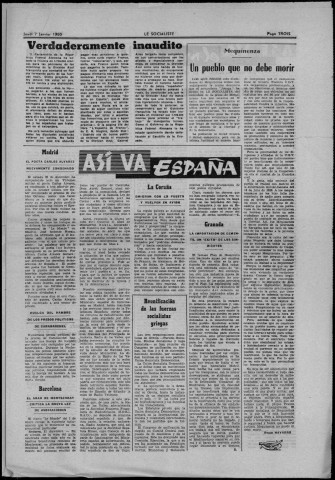 Le Socialiste (1965 : n° 159-208)