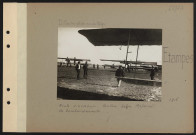 Etampes. École d'aviation. Centre belge. Appareil de bombardement