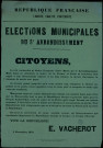 Elections municipales du Cinquième arrondissement