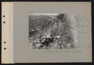 Belloy (plateau de). Chemin creux et cadavre allemand