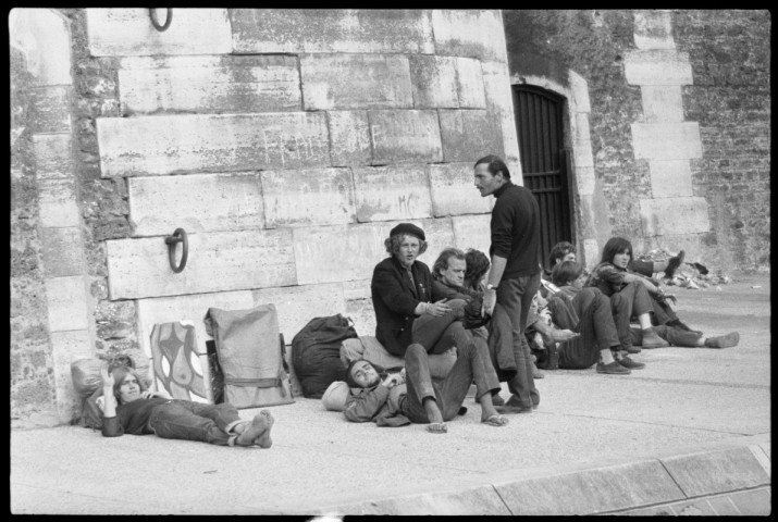 Scènes de rue à Paris, les bords de Seine