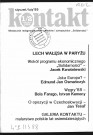 Kontakt (1989; n°1/2- n°12) Sous-Titre : Miesiecznik redagowany przez czlonkow i wspolpracownikow NSZZ Solidarnosc