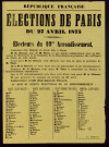Elections de Paris du 27 avril 1873 : Que le 10e Arrondissement vote Pour M. de Rémusat