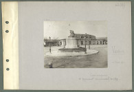 Verdun. Gare meusienne et monument commémoratif de 1870