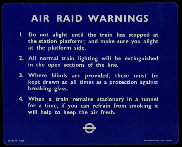 Air raid warnings