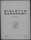 Biuletyn Narodowy (1958: n° 5)