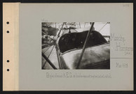 Monchy-Humières (près de). Biplan allemand AEG de bombardement capturé intact : détail