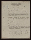 Brillon (59) : réponses au questionnaire sur le territoire occupé par les armées allemandes