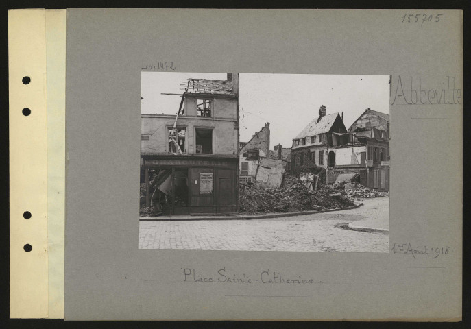 Abbeville. Place Sainte-Catherine