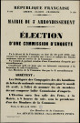 N°190. Election d'une Commission d'Enquête