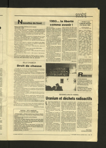 1993 - Le Monde libertaire