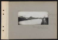 Sempigny. Ponts sautés sur l'Oise et le canal latéral à l'Oise
