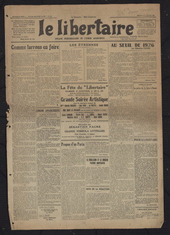 1926 - Le Libertaire