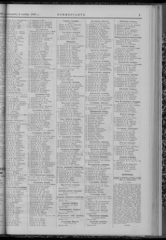 novembre 1909 - Kommersant