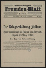 Fremden-Blatt : Sonntag den 23. Mai 1915