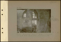 Reims. Ancien couvent des Jacobins. Vestiges mis à jour par suite de la destruction d'un immeuble