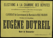 Élections à la chambre des députés Arrondissement de Laval : Candidat du gouvernement Eugène Dutreil
