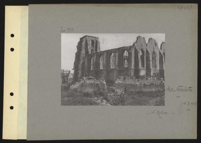 Aix-Noulette. L'église
