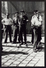 Marseille, insurrection du 21 août 1944. Un groupe de combattants