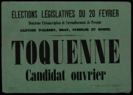 Deuxième circonscription de l'arrondissement de Péronne : Toquenne